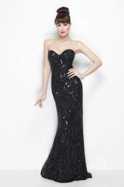 Primavera Couture - 9989 Sweetheart Neck Beaded Evening Gown Formal Gowns
