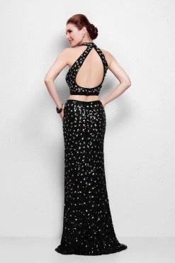 Primavera Couture - 9995 Bejeweled Two-Piece Evening Dress 11 Primavera Couture - 9995 Bejeweled Two-Piece Evening Dress