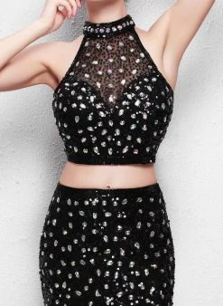 Primavera Couture - 9995 Bejeweled Two-Piece Evening Dress 14 Primavera Couture - 9995 Bejeweled Two-Piece Evening Dress