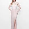 Primavera Couture - Long Fitted Halter Dress 1816 1 Primavera Couture - Long Fitted Halter Dress 1816