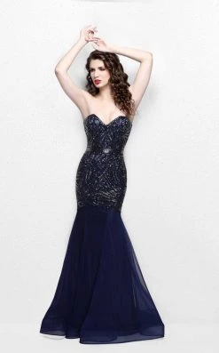 Formal Gowns Primavera Couture - Radiant Ornate Strapless Sweetheart Trumpet Gown 1825 8 Formal Gowns Primavera Couture - Radiant Ornate Strapless Sweetheart Trumpet Gown 1825
