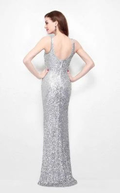 Primavera Couture - Sparkling Sleeveless Full Sequined Long Sheath Dress 1251 Formal Gowns 11 Primavera Couture - Sparkling Sleeveless Full Sequined Long Sheath Dress 1251 Formal Gowns