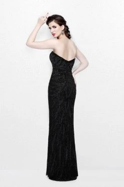 Primavera Couture - Strapless Long Fitted Dress 1837 Formal Gowns