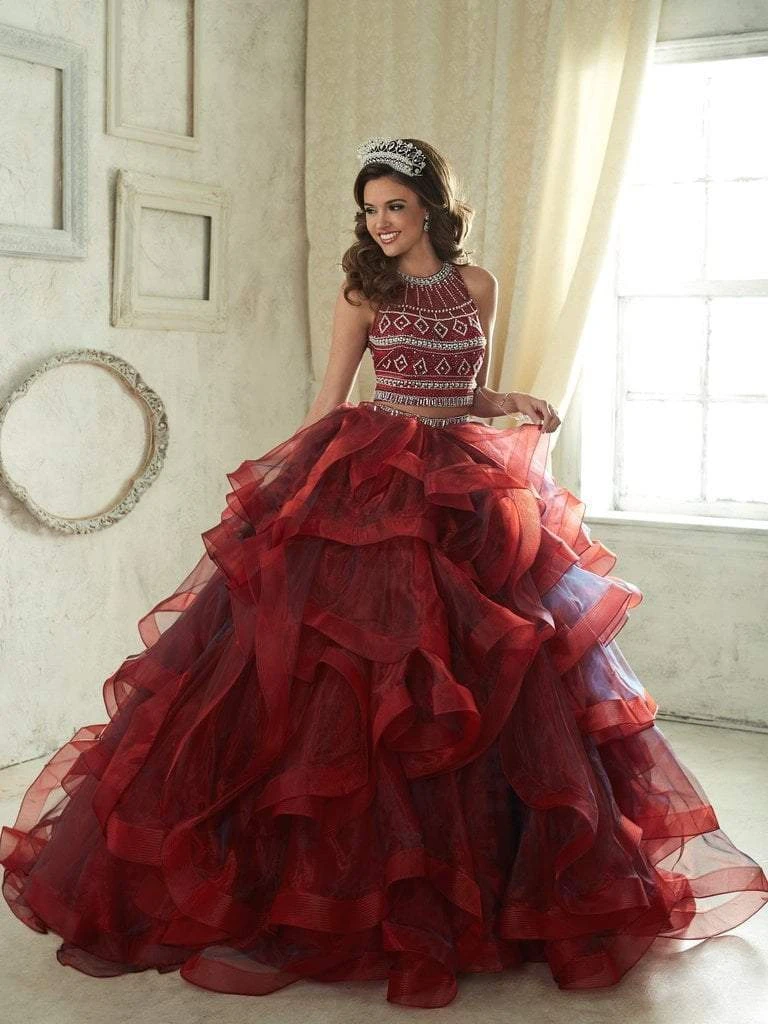 Quinceanera Collection - 26841 Three Piece Beaded Ruffled Ballgown 3 Quinceanera Collection - 26841 Three Piece Beaded Ruffled Ballgown
