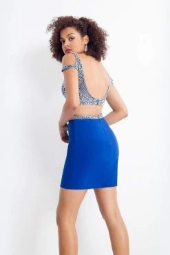 Cocktail Dresses Rachel Allan - 4643 Jeweled Bodice Cut-In Shoulder Two-Piece Dress 12 Cocktail Dresses Rachel Allan - 4643 Jeweled Bodice Cut-In Shoulder Two-Piece Dress