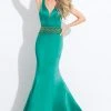 Formal Gowns Rachel Allan - 6022 Plunging V-neck Mermaid Dress 1 Formal Gowns Rachel Allan - 6022 Plunging V-neck Mermaid Dress