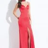 Rachel Allan - 6033 Fitted Sweetheart Gown With Slit Formal Gowns 1 Rachel Allan - 6033 Fitted Sweetheart Gown With Slit Formal Gowns