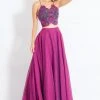 Rachel Allan - 6126 Beaded Two Piece Chiffon Gown 1 Rachel Allan - 6126 Beaded Two Piece Chiffon Gown