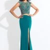 Rachel Allan - 6165 Two Piece Beaded Cap Sleeves Gown 2 Rachel Allan - 6165 Two Piece Beaded Cap Sleeves Gown