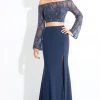 Rachel Allan - 6204 Embellished Off-Shoulder Two Piece Gown 2 Rachel Allan - 6204 Embellished Off-Shoulder Two Piece Gown