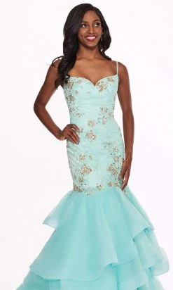Formal Gowns Rachel Allan - 6485 Embellished Sweetheart Tiered Mermaid Gown 13 Formal Gowns Rachel Allan - 6485 Embellished Sweetheart Tiered Mermaid Gown