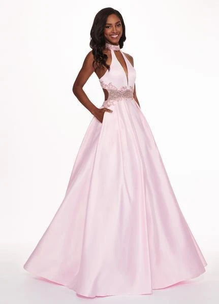 Rachel Allan - 6528 Beaded Midriff Cutout Bodice Gown Formal Gowns 6 Rachel Allan - 6528 Beaded Midriff Cutout Bodice Gown Formal Gowns