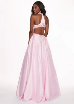 Rachel Allan - 6528 Beaded Midriff Cutout Bodice Gown Formal Gowns 11 Rachel Allan - 6528 Beaded Midriff Cutout Bodice Gown Formal Gowns