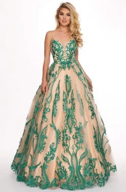 Rachel Allan - 6537 Bead Embellished Sweetheart Ballgown Formal Gowns