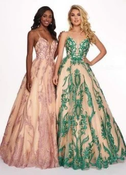 Rachel Allan - 6537 Bead Embellished Sweetheart Ballgown Formal Gowns