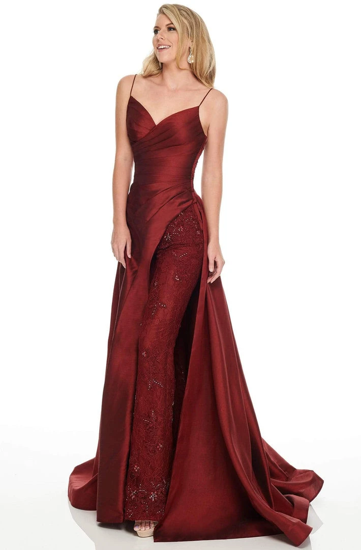 Rachel Allan Couture - 8428 Sweetheart Ruched Bodice A-Line Dress 3 Rachel Allan Couture - 8428 Sweetheart Ruched Bodice A-Line Dress