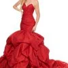 Rachel Allan Couture - 8445 Sweetheart Ruched Mermaid Dress Formal Gowns