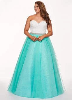 Formal Gowns Rachel Allan Curves - 6677 Strapless Sweetheart Pleated Ballgown 7 Formal Gowns Rachel Allan Curves - 6677 Strapless Sweetheart Pleated Ballgown