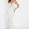Rachel Allan Prima Donna - 5014 Plunging Lattice Beaded Evening Gown 2 Rachel Allan Prima Donna - 5014 Plunging Lattice Beaded Evening Gown