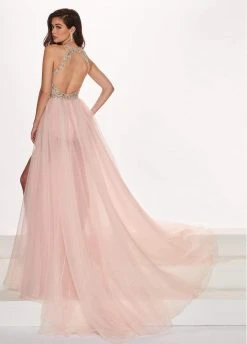 Rachel Allan Prima Donna - 5055 Beaded Organza A-line Dress Formal Gowns 5 Rachel Allan Prima Donna - 5055 Beaded Organza A-line Dress Formal Gowns