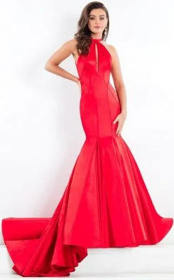 Formal Gowns Rachel Allan Prima Donna - 5949 Halter Neck Structured Evening Gown