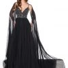 Rachel Allan Primadonna - 5077 Embellished Pleated Chiffon Dress Formal Gowns 1 Rachel Allan Primadonna - 5077 Embellished Pleated Chiffon Dress Formal Gowns