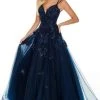 Rachel Allan Prom - 7122 Sweetheart Lace Appliques A-Line Dress Formal Gowns 1 Rachel Allan Prom - 7122 Sweetheart Lace Appliques A-Line Dress Formal Gowns