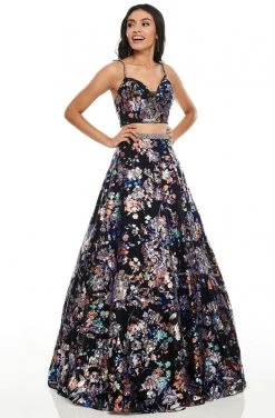 Formal Gowns Rachel Allan Prom - 7127 Sweetheart Embellished A-Line Dress