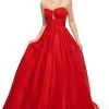 Formal Gowns Rachel Allan Prom - 7139 Strapless Sweetheart Cutout Bodice Long Gown