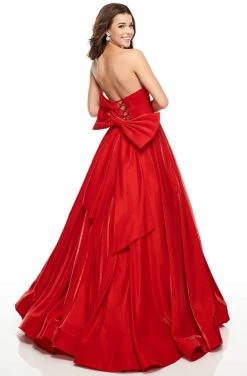 Formal Gowns Rachel Allan Prom - 7139 Strapless Sweetheart Cutout Bodice Long Gown
