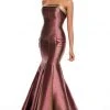 Rachel Allan Prom - 7176 Seamed Strapless Mermaid Gown Formal Gowns 1 Rachel Allan Prom - 7176 Seamed Strapless Mermaid Gown Formal Gowns