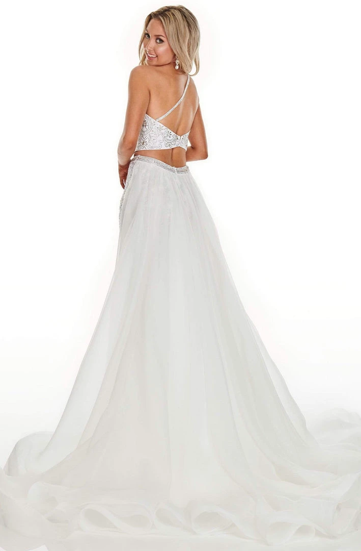 Plus Size Dresses Rachel Allan Prom - 7204 Two Piece Beaded Jumpsuit With Overlay 5 Plus Size Dresses Rachel Allan Prom - 7204 Two Piece Beaded Jumpsuit With Overlay