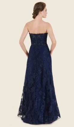 Formal Gowns Rina Di Montella - RD2627 Strapless Lace Sweetheart A-line Gown