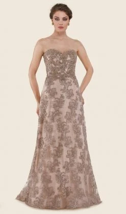 Formal Gowns Rina Di Montella - RD2627 Strapless Lace Sweetheart A-line Gown