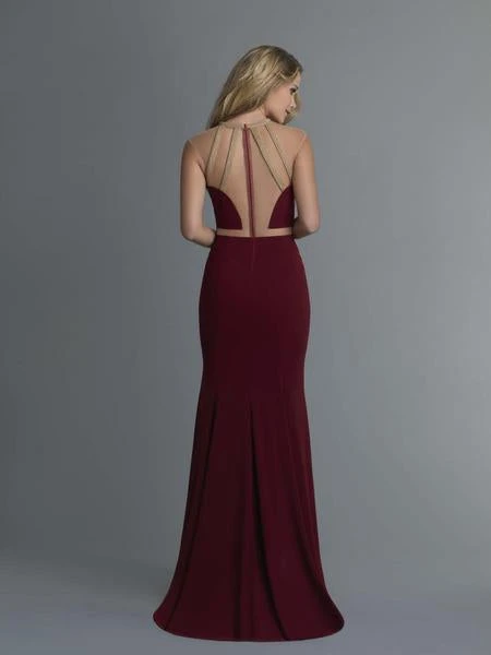 Saboroma - 99965 Jewel Neck Trumpet Dress 4 Saboroma - 99965 Jewel Neck Trumpet Dress