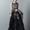 Formal Gowns Saiid Kobeisy - 3382 Illusion Neckline Organza Gown 2 Formal Gowns Saiid Kobeisy - 3382 Illusion Neckline Organza Gown