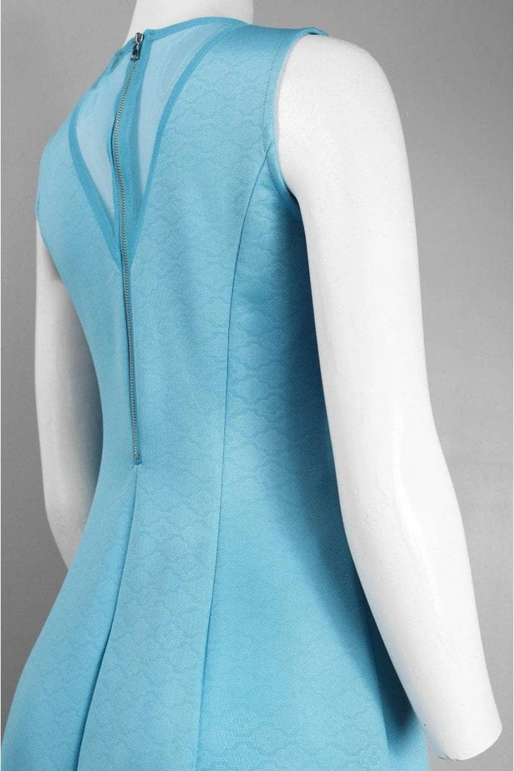 Sharagano - HW5S156G3 Sleeveless Jewel A-line Dress 5 Sharagano - HW5S156G3 Sleeveless Jewel A-line Dress