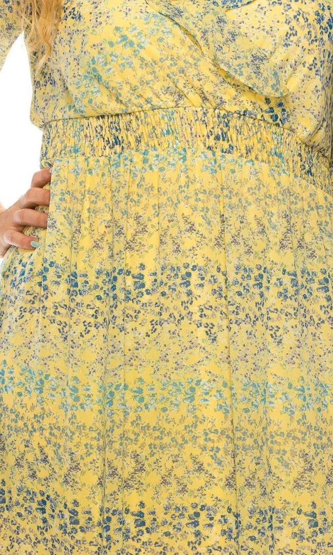 Plus Size Dresses Shelby & Palmer - M565 Floral Printed Full Length Dress 6 Plus Size Dresses Shelby & Palmer - M565 Floral Printed Full Length Dress