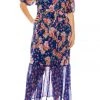 Plus Size Dresses Shelby & Palmer - M602 Bateau A-Line Long Dress