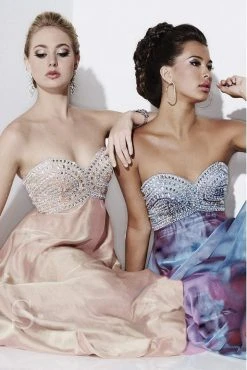 Studio 17 - 12497 Embellished Sweetheart Bandeau Empire Gown Formal Gowns