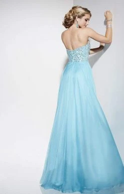 Studio 17 - 12543 Beaded Chiffon A-line Dress Formal Gowns