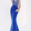 Studio 17 - 12561 Bejeweled V-neck Sheath Dress Formal Gowns 2 Studio 17 - 12561 Bejeweled V-neck Sheath Dress Formal Gowns