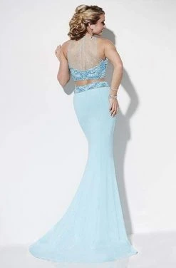 Studio 17 - 12564 Two Piece Beaded Trumpet Gown