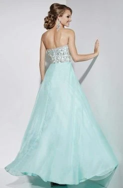 Studio 17 - 12578 Embellished Strapless Chiffon Gown 10 Studio 17 - 12578 Embellished Strapless Chiffon Gown