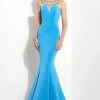 Formal Gowns Studio 17 - 12618 Elegant Beaded And Embellished Illusion Bateau Jersey Gown 1 Formal Gowns Studio 17 - 12618 Elegant Beaded And Embellished Illusion Bateau Jersey Gown