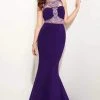 Formal Gowns Studio 17 - 12631 Dazzling Beaded Bateau Neck Jersey Trumpet Gown 2 Formal Gowns Studio 17 - 12631 Dazzling Beaded Bateau Neck Jersey Trumpet Gown