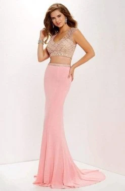Formal Gowns Studio 17 - 12661 Two Piece Beaded V-neck Jersey Dress 7 Formal Gowns Studio 17 - 12661 Two Piece Beaded V-neck Jersey Dress