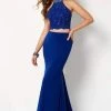 Studio 17 - 12663 Two Piece Beaded Lace Jersey Dress