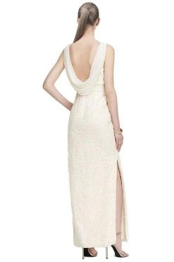 Sue Wong - Bateau Neck Sheath Dress W5162