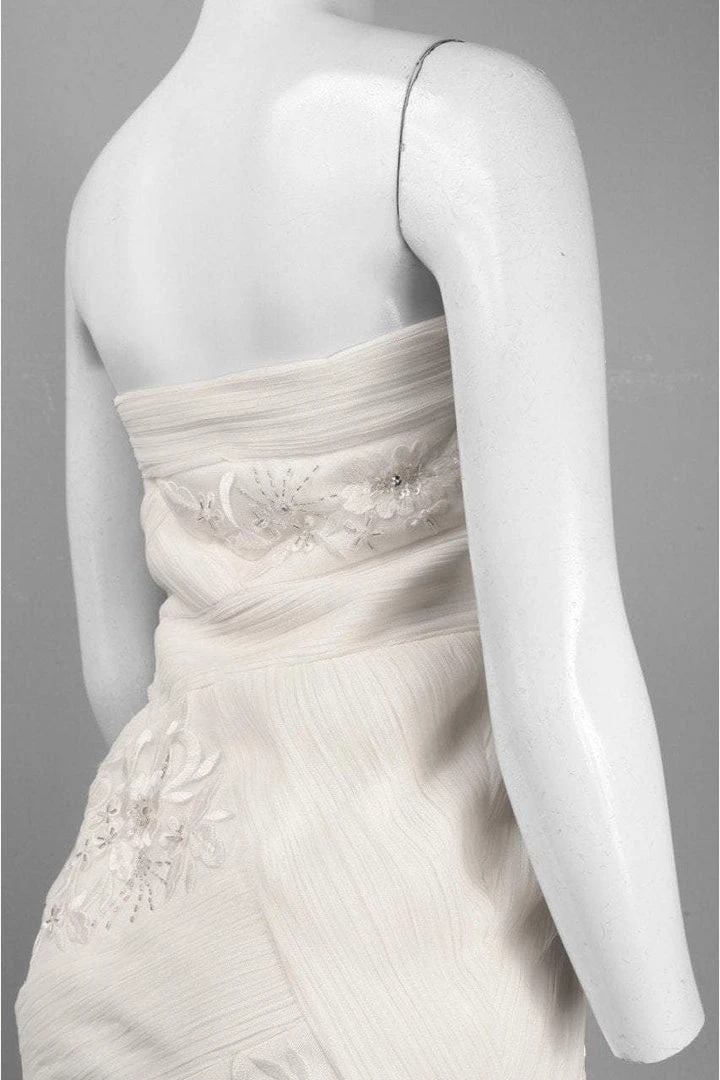 Sue Wong - N3206 Strapless Straight Neck Fitted Dress 4 Sue Wong - N3206 Strapless Straight Neck Fitted Dress